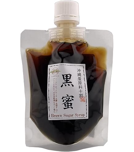 Amazon.co.jp: 琉球くろみつ 270gx3本セット 多良間島産黒蜜十割